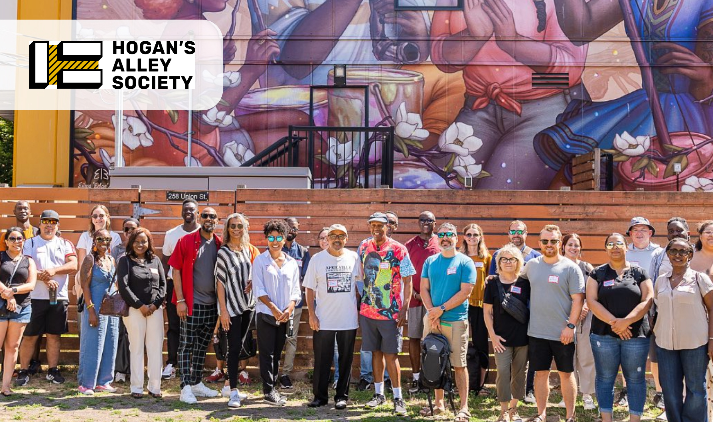 Hogans Alley Society group photo