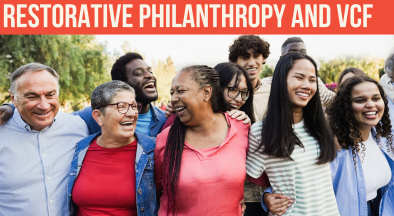 restorative philanthropy & VCF - image of several Black community members smiling