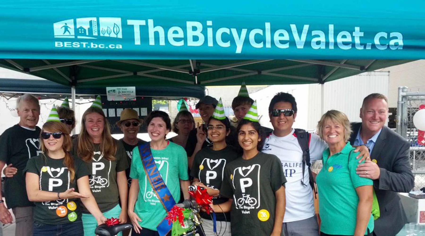 Bicycle Valet Group Photo