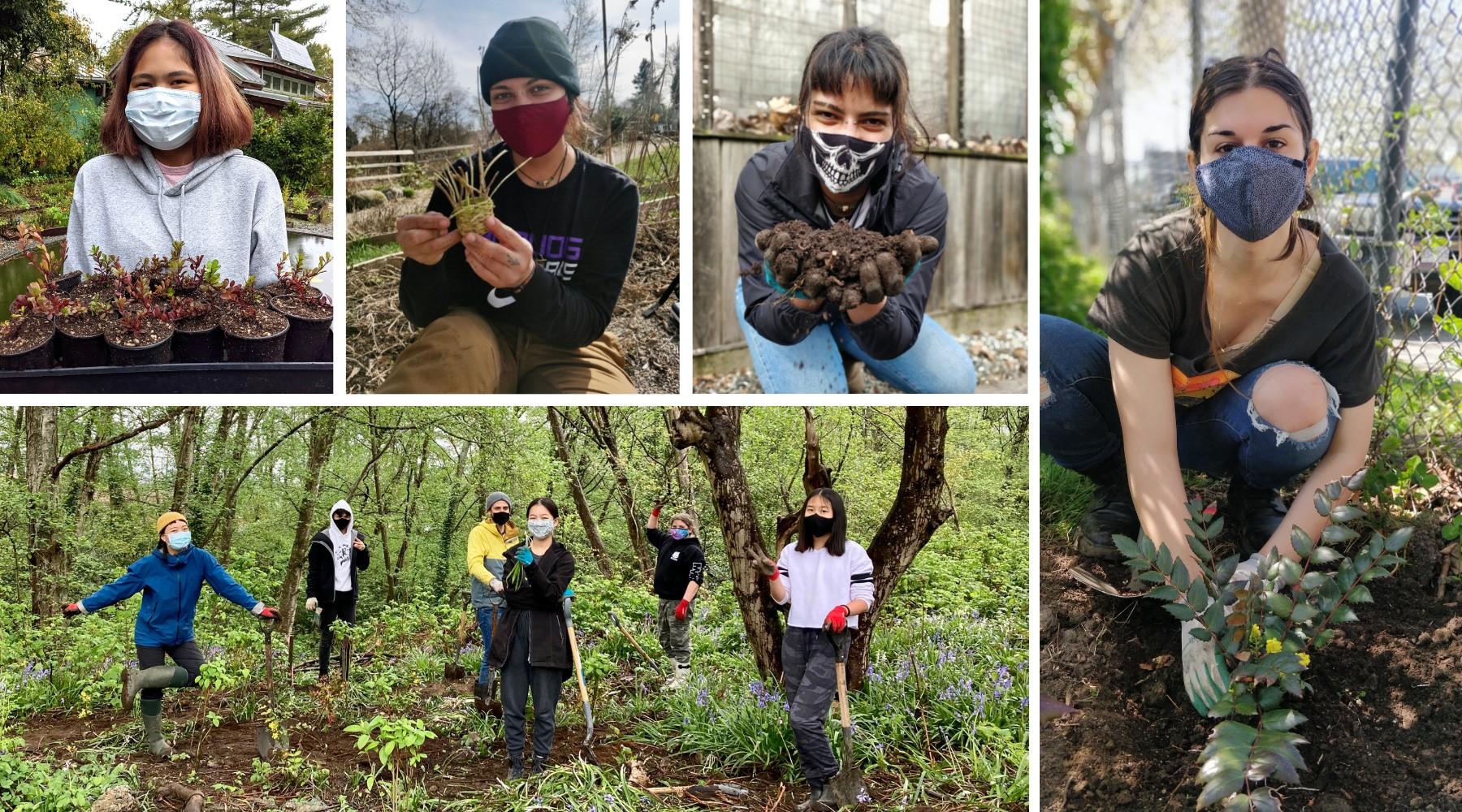 EYC youth gardening