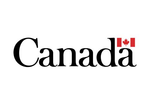 Government of Canada wordmark with a small Canadian flag above the final “a”.